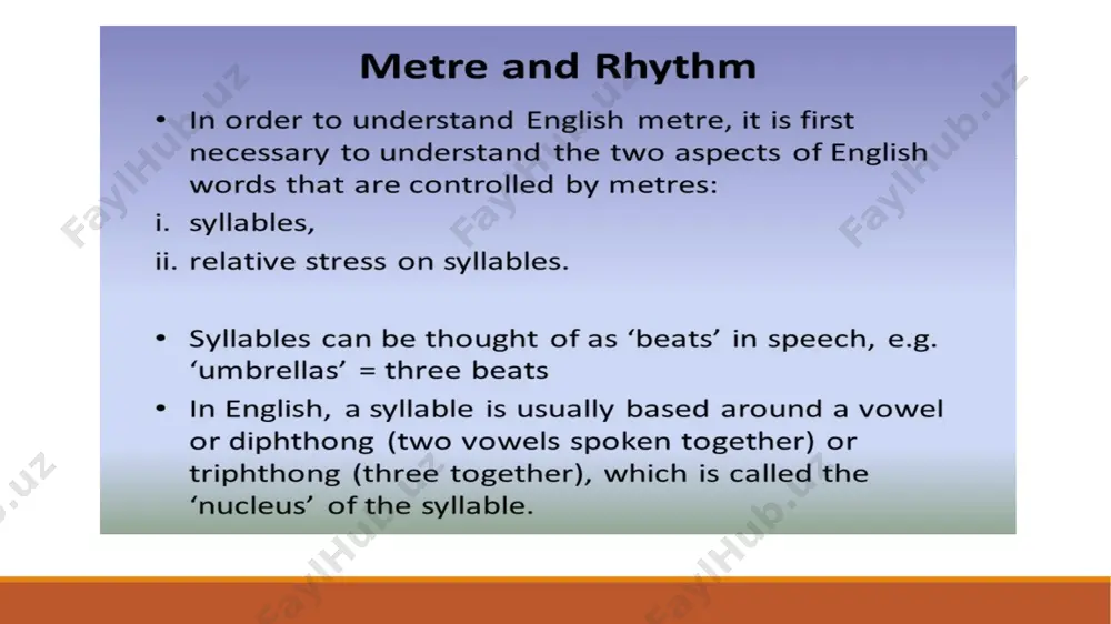 versification: rhythm, meter and rhyme - Page 5