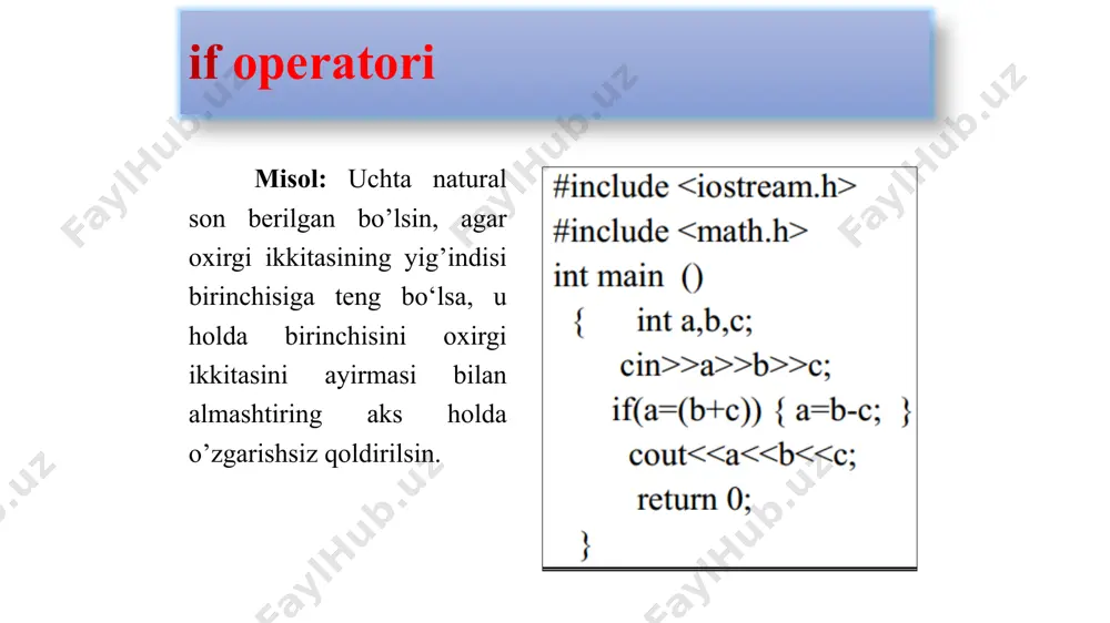 c++ dasturlashtirishda tarmoqlanuvchi jarayonlar - Page 5