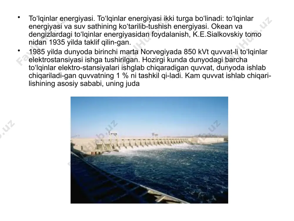 muqobil energiya manbalari va ularning turlari - Page 5