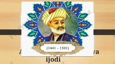 alisher navoiy hayoti va ijodi — PPTX
