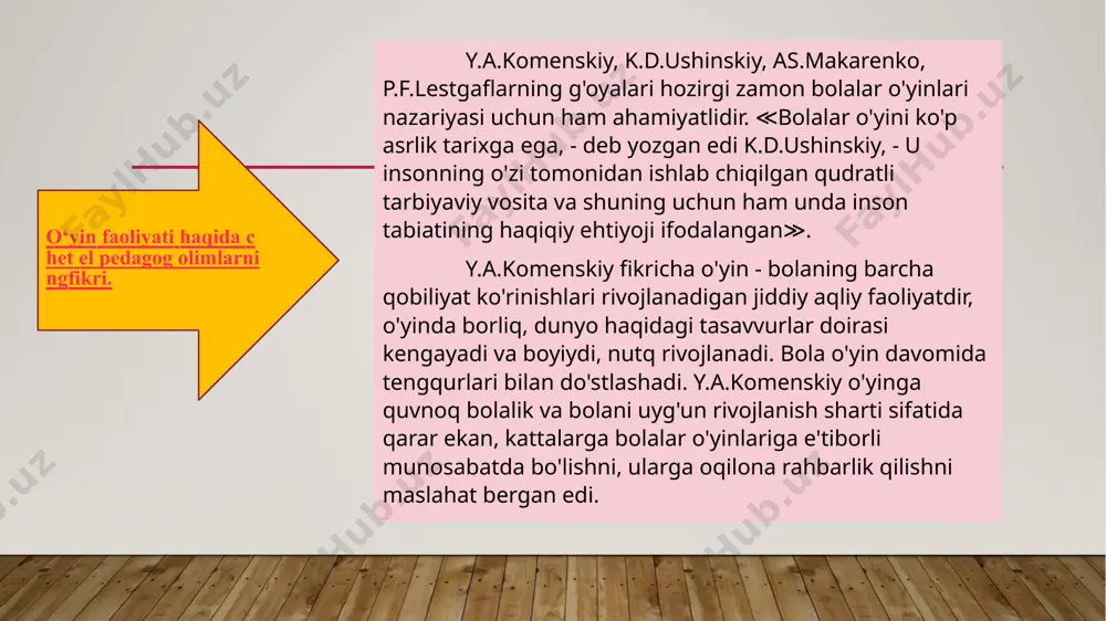 o'yin faoliyatida g'amohiyat va o'ziga xosligi - Page 5