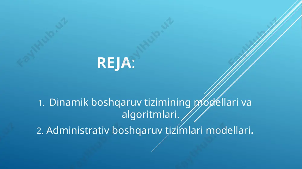 gan obyektlar bilan birgalik jarayonida, boshqaruv resurslarining talab qilingan o’zgarishi amalga oshiriladi.boshqarilayotgan obyektlar osi modelining bir nechta bosqichlarida bo’lish mumkin. tizim boshqaruvida ma’lumot almashinuvi osi modelida ochiq tizimlar orasidagi boshqaruv ma’lumotlari almashinuvida, o’zaro kelishilgan holda ma’lumotlar taqdim etilishi, boshqaruv uchun sessiya o’rnatilishi “boshidan-oxiriga” boshqaruv ma’lumotlarini jo’natish uchun transportxizmatlarining mavjudligi va boshqalar talab qilinadi. ko’rsatilgan harakatlar, ochiq tizimlar biriktirilgan (prikladnoy)bosqichlari orasida mavjud bo’lgan ma’lumot almashinuvi qoidalariga mos kelishi kerak.shu yo’l bilan, tizimlar boshqaruvida ma’lumotlar jo’natish, biriktirilgan bosqich bayonlaridan foydalangan holda amalga oshiriladi dhcp dynamic host configuration protocol tarmoqni boshqarish protokoli bo'lib, u tarmoqdagi har bir xostga ip-manzil va boshqa ma'lumotlarni dinamik ravishda belgilash uchun ishlatiladi, shunda ular samarali muloqot qilishlari mumkin. dhcp tarmoq ma'murining ishini engillashtirgan holda ip-manzilni belgilashni avtomatlashtiradi va markazlashtirilgan tarzda boshqaradi. ip-manzilga qo'shimcha ravishda, dhcp, shuningdek, ichki tarmoq maskalari, standart shlyuz va domen nomi serveri (dns) manzili va boshqa konfiguratsiyalarni xostga tayinlaydi va bu orqali tarmoq ma'murining vazifasini …