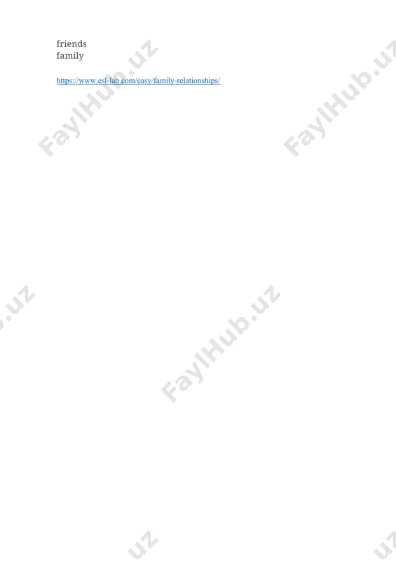 relationships vocabulary lesson - Page 5