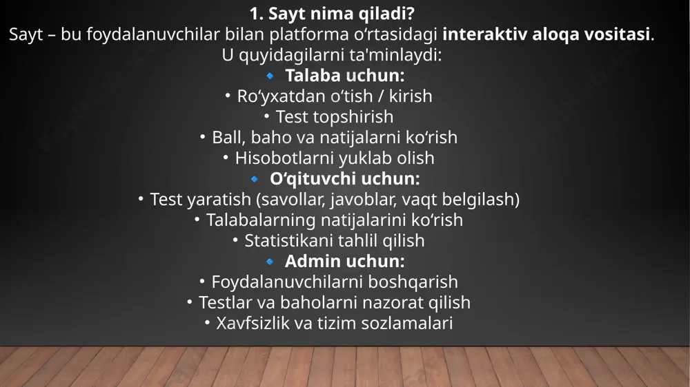 sayt va platforma haqida - Page 4