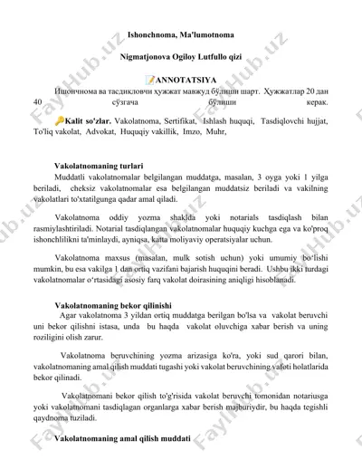 vakolatnoma — DOCX