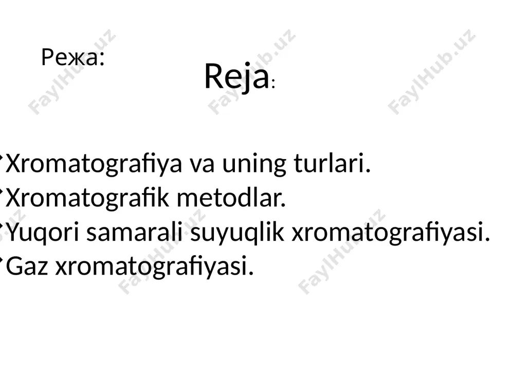 xromatografiya usullari va ularni amaliyotda qo'llash - Page 2