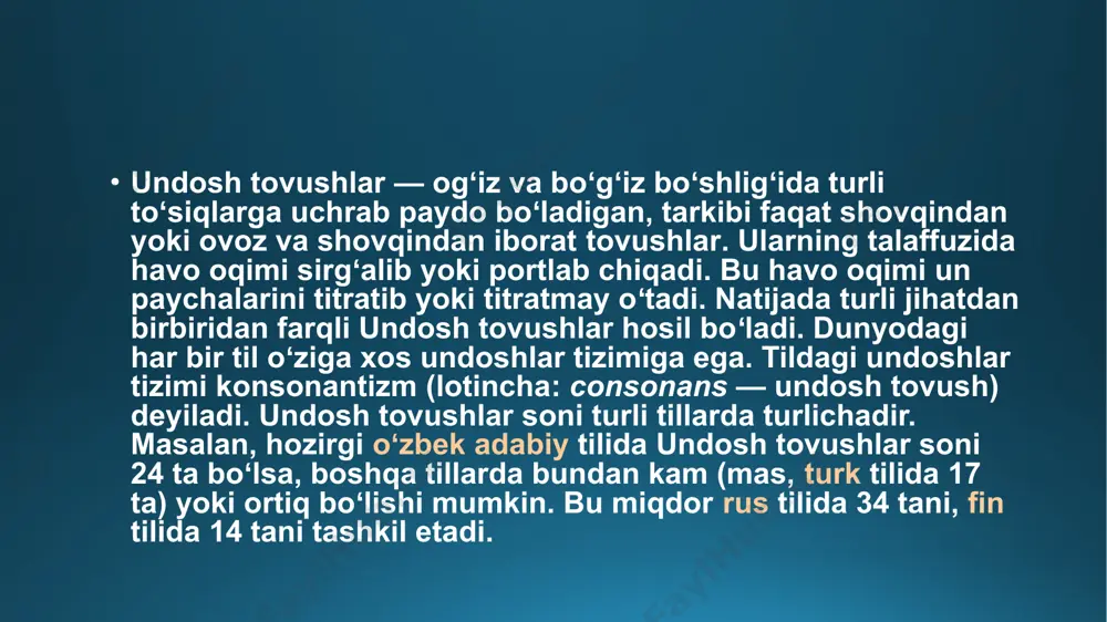 undosh tovushlar tizimi - Page 2