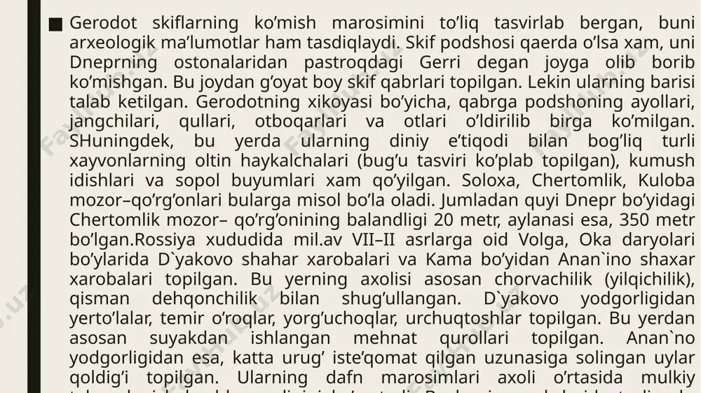 so’ngi bronza va ilk temir davri - Page 5