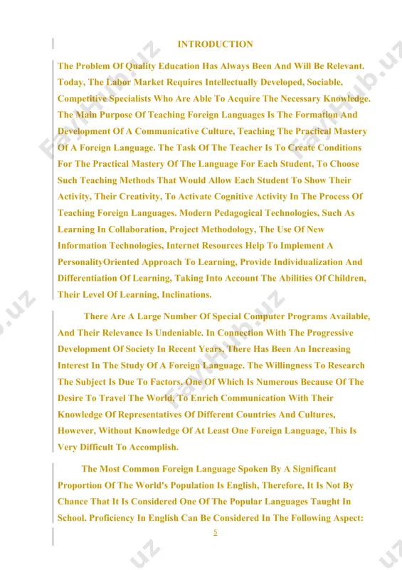 the speech situation, use it as a stimulus, support in the process of educational dialogue; 4) provide communication in the target language using computer communication lines. situations using graphics, modern computer tools allow you to create new teaching, training, so controlling. this kind of programs are created in special educational and are widely used in the process of independent and home language. educational programs in english are "tutor", "11 lessons of english", "english gold", "reward" (very high quality, but expensive program), "triple play plus in english", "english on holidays", "hello , america! "," bridge to english "," professor higgins "," english for communication "," talking oxford dictionary " and others. for almost every section of the textbook, you can pick up material from one of the named programs and use its fragment in the lesson as an aid when introducing new lexical or grammatical material, practicing pronunciation, when teaching dialogic …
