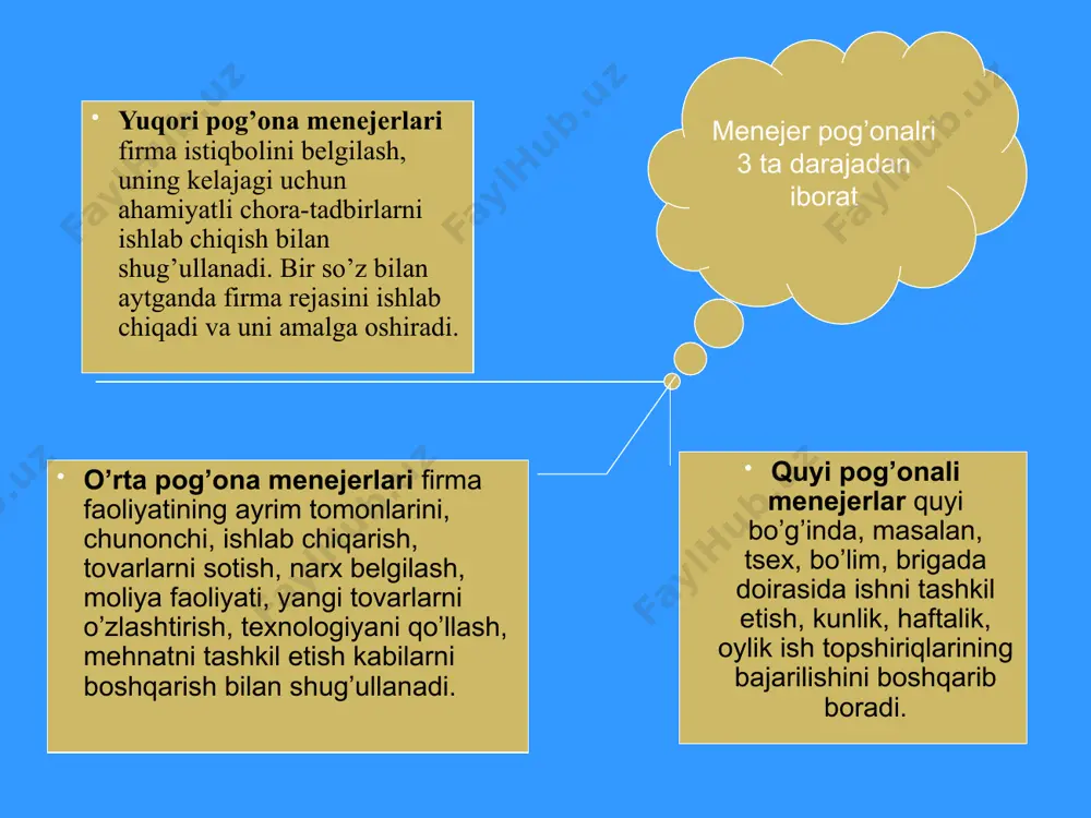 yatlarida xar xil xodimga nisbatan rahbarlikining ijobiy tomonlaridan foydalanish kerak. rahbar haqiqiy ahvolga qarab ish tutishi va bo’ysinuvchilarning o’ziga xos shaxsiy xislatlarini hisobga olib muomala qilishi kerak rahbar fazilatlari to’g’risida gippokrat fikrlari fazilat - bu ijobiy xislat, yaxshi sifat yoki xususiyatdir. kishilarda fazilatlarning turlicha bo’lishi hamda har xil xulq-atvorlar insonning badanida aylanib yuradigan suyuq moddalarga ko’p jihatdan bog’liq ekanligi tajribada kuzatilgan. qadimgi tibbiyotning yirik namoyandasi gippokratning inson badanida qon asosiy o’rinni ishg’ol etsa, bunday odam harakatchan, engil bo’ladi, taassurotlarning almashinishiga tez ko’nikib keta qoladi, o’z atrofida sodir bo’lay0otgan voqealarga darhol va ishtiyoq bilan aralashadi, degan fikri bejiz emas. mana shu xil kishilarni gippokrat sangviniklar (xushchaqchaq kishilar) deb atagan. bu lotincha "sangvinis", ya'ni "qon" degan so’zdan kelib chiqqan. sangviniklar tuyg’u (jo’shqin) xususiyatlari bilan ajralib turadi. ular: yangi kishilar bilan tez til topishadigan; bir ish turidan ikkinchi ish turiga tezda ko’nikadigan; bir turda bajariladigan ishlarni yoqtirmaydigan; yangi sharoitga osonlik bilan o’rganadigan; xushchaqchaq; …
