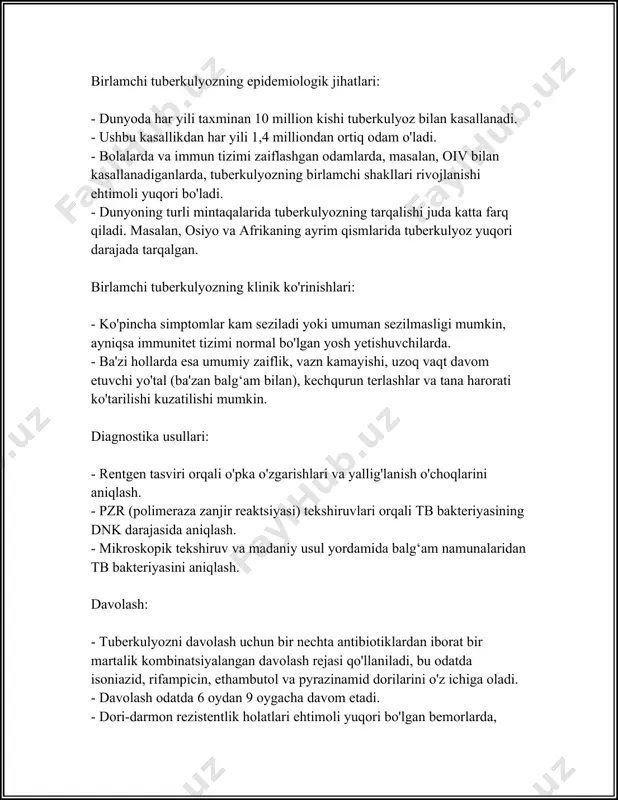irlar yaratadi. kt jarayonida olinadigan tasvirlar turli burchaklardan olinadi va keyinchalik kompyuter orqali qayta ishlanadi, natijada organlarning uch o‘lchamli (3d) ko‘rinishi hosil bo‘ladi. bu usul asosan o‘smalar, ichki jarohatlar, qon ivishlari va boshqa kasalliklarni aniqlash uchun ishlatiladi. yadroviy tibbiyot esa radioaktiv moddalardan foydalanadi. bu moddalarning ma'lum organlar yoki to‘qimalarda to‘planish xususiyati yordamida ular haqida ma’lumot olish imkonini beradi. masalan, pozitron emission tomografiyasi (pet) va gamma kamerali tekshirishlar saraton kabi kasalliklarni erta bosqichda aniqlashga imkon beradi. ushbu usullar kasalliklarni aniqlashda yuqori sezgirlikka ega bo‘lib, kasallikning joylashuvi, miqyosi va tarqalishini ko‘rsatishi mumkin. radiologik diagnostikadagi bu usullar va texnologiyalar tibbiyot sohasiga katta yangiliklar olib kirgani, turli kasalliklarni erta bosqichlarda aniqlab, to‘g‘ri davolash yo‘llarini belgilashda katta yordam beradi. biroq, radiologik diagnostika usullari har birining o‘ziga xos xatar va cheklovlariga ega bo‘lishi mumkin. shuning uchun ular mutaxassis nazorati ostida va bemorning xatti-harakatlari haqida to‘liq ma’lumot bilan amalga oshirilishi kerak. radiologik diagnostika metodlarining har biri o‘z …