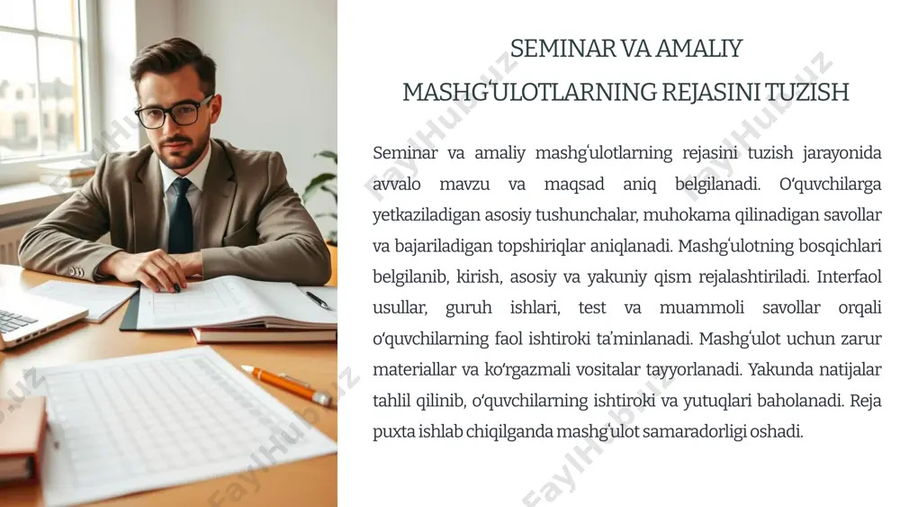 boshlangʻich taʼlimda seminar va amaliy mashgʻulotlarga tayyorgarlik - Page 5