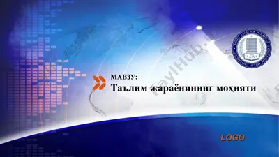 ta’lim jarayonining mohiyati — PPTX