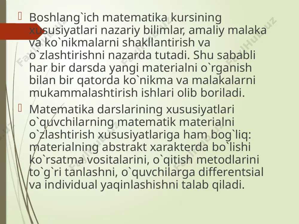 boshlang‘ich sinflarda matematika o‘qitish metodlari - Page 4