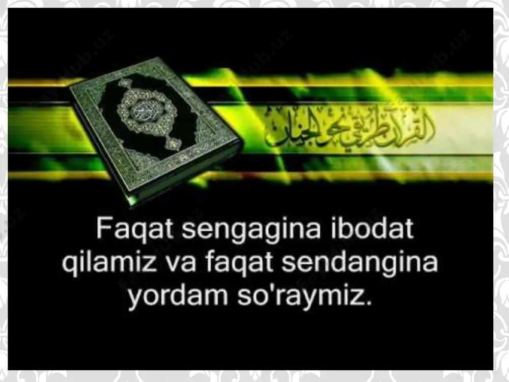 ni payg'ambar va allohni yagona deb tan olishdi. hijra nomini olgan bu voqea islom tarixida burilish yasadi. koʻchib oʻtgan kishilar muxojirlar (koʻchib kelganlar), madinada islomni qabul qilganlar ansorlar (tarafdorlar) deb ataldilar. madina va makka oʻrtasida boshlangan kurash 8 yil davom etdi ( badr jangi, uxud jangi, xandaq jangi va b.). 628 y. makka zodagonlari muhammad (s a v) b-n kelishishga majbur boʻldilar (q. hudaybiya sulhi). 630 y. musulmonlar qoʻshini hech qanday qarshiliksiz makkaga kirib bordi. makka aholisi yoppasiga islom dinini qabul qildi va muhammad (sav)ni allohning elchisi (rasuli) deb eʼtirof etdi. ana shundan boshlab makka islom dini markaziga, kaʼba musulmonlarning muqaddas ziyoratgohiga aylangan. muhammad (sav) vafot etgan 632 yilda arabiston yarim oroli toʻla birlashtirilgan, uning aksariyat aholisi islom dinini qabul qilgan edi. arabistonning siyosiy, iqtisodiy, etnik va madaniy jihatlardan birlashishida islom dini muhim omil boʻlib xizmat qildi. muhammad (sav) vafotidan soʻng abu bakr (r a), umar ibn xattob (r a), …