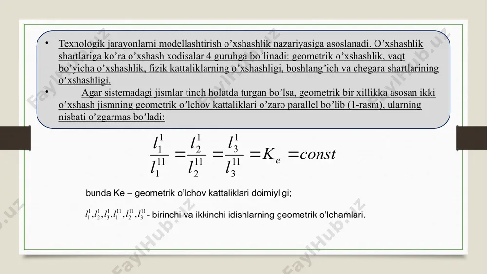 o’xshashlik nazaryasi teoremalari - Page 4