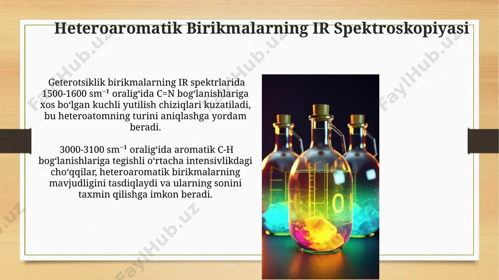 aromatik uglevodorodlar va geteroaromatik birikmalarning iq spektrlari - Page 5
