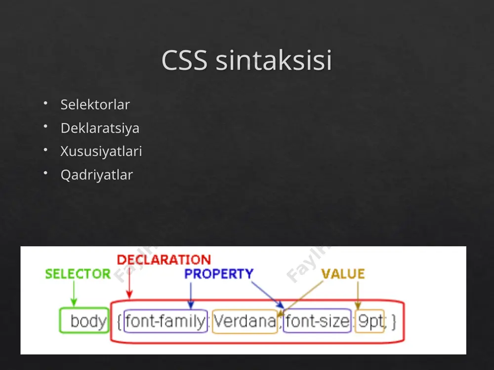 css ga kirish - Page 5