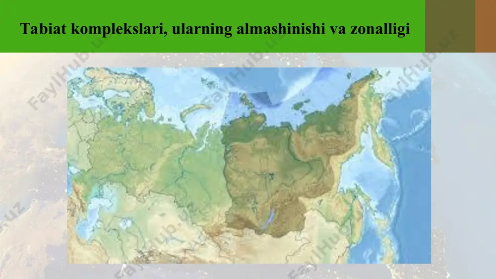 tabiat komplekslari, ularning almashinishi va zonalligi 6-sinf - Page 5