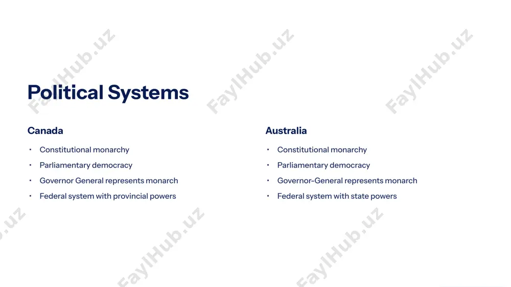 canada vs. australia: a comparative overview - Page 5