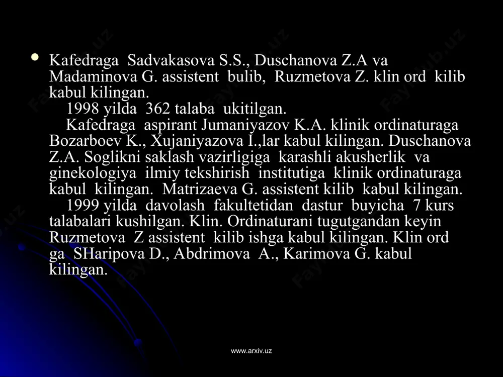 akusherlik fani tarixi - Page 5