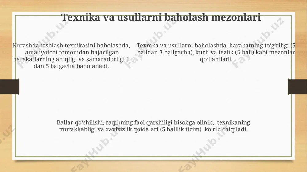 kurash qoidalarining rivojlanish tarixi - Page 5