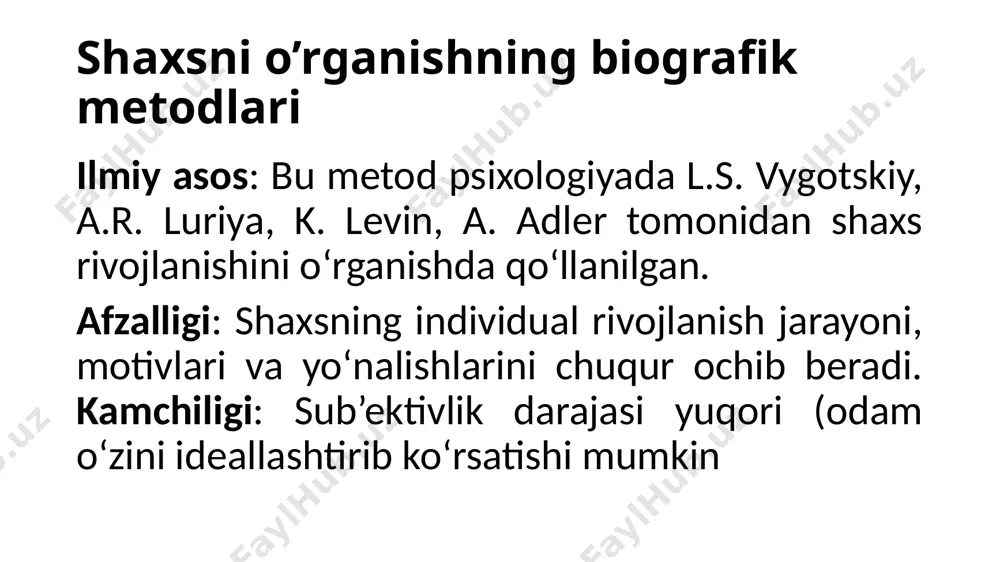 shaxsni o‘rganishning biografik metodi - Page 4