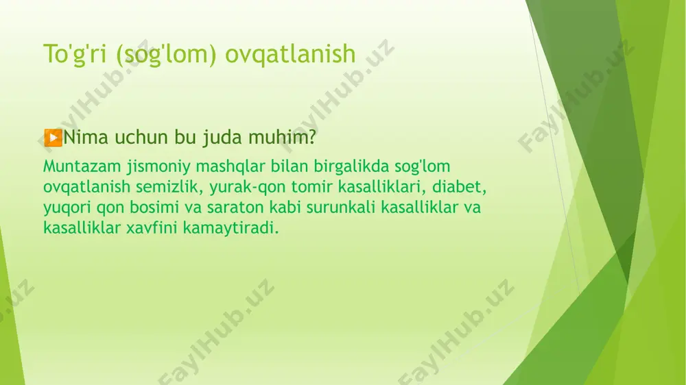 to’g’ri (sog'lom) ovqatlanish - Page 4