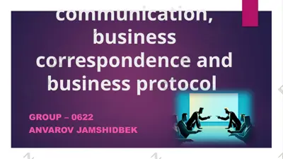 mastering business communication: conversations, correspondence and protocol — PPTX
