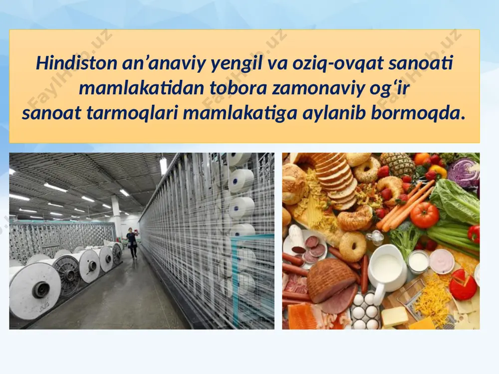 hindiston xo‘jaligi, transporti va ichki tafovutlari . 9 - sinf - Page 5