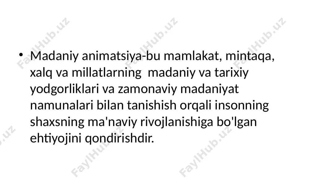 asiga ko'ra, sayyohlik kompaniyalari, masalan, o'rmonda qaroqchilar bilan "to'satdan" uchrashuvni o'z ichiga olgan sirli sayohatlarni yaratadilar. korporativ turizmning yana bir yo'nalishi - bu kostyum turlari. barcha ishtirokchilar ma'lum bir davr yoki millat liboslarida kiyinadilar, masalan, bu 18-asr uslubidagi to'p, amerika ranchosiga sayohat, dengiz sarguzashtlari va boshqalar bo'lishi mumkin, bularning barchasi foto va video suratga olish bilan birga keladi. . kruiz turizmi uchun animatsion dasturlar kruiz-bu tur bo'lib, uning asosiy narxi kema bortida kompleks xizmatlarni o'z ichiga oladi, xususan: kemada sayohat; kabinada turar joy (tanlangan sinfga qarab); kuniga uch marta ovqatlanish; o'yin-kulgi va, qoida tariqasida kema bortida bir qator maxsus tadbirlar (bayramlar, festivallar, tanlovlar, kontsertlar va boshqalar). kruiz sayohati quyidagilarni o’z ichiga oladi: tunash; ovqatlanish (3 mahal kuniga); sport zallari va jihozlardan foydalanish; o’yin-kulgu va ko’ngil ochar faoliyat. kruiz turistlari quyidagi guruhlarga bo’linadi: yoshi kategoriyasi; sevimli mashg'ulotlari, moliyaviy farovonligi turistlar uchun ma'lumotlar varaqasi. har bir kabinada maxsus papkada sayyohlarga kruiz paytida …