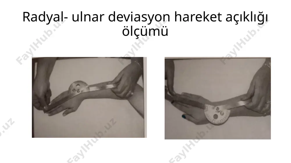 el bileği fleksiyon-ekstansiyon hareket açıklığı ölçümü - Page 4