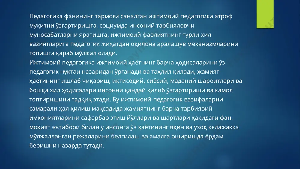ijtimoiy pedagogika asoslari - Page 5