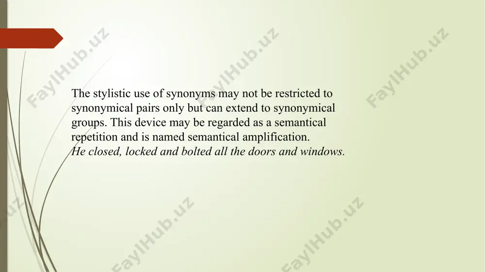 stylistic synonyms and their use in literary speech - Page 4