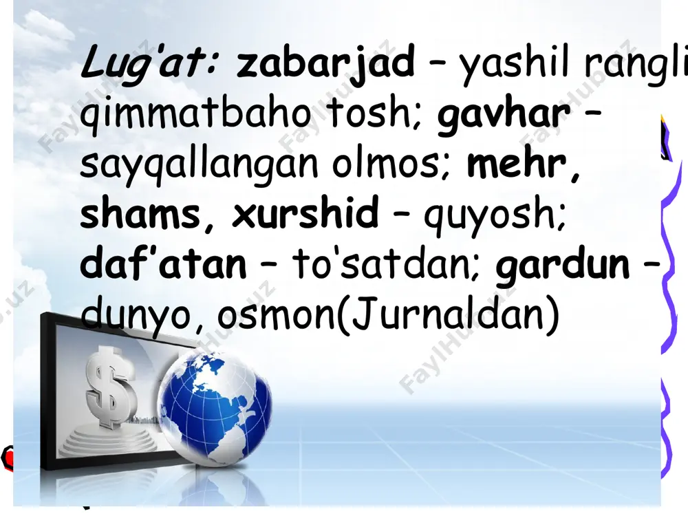 undov belgisining ishlatilishi 5-sinf - Page 5