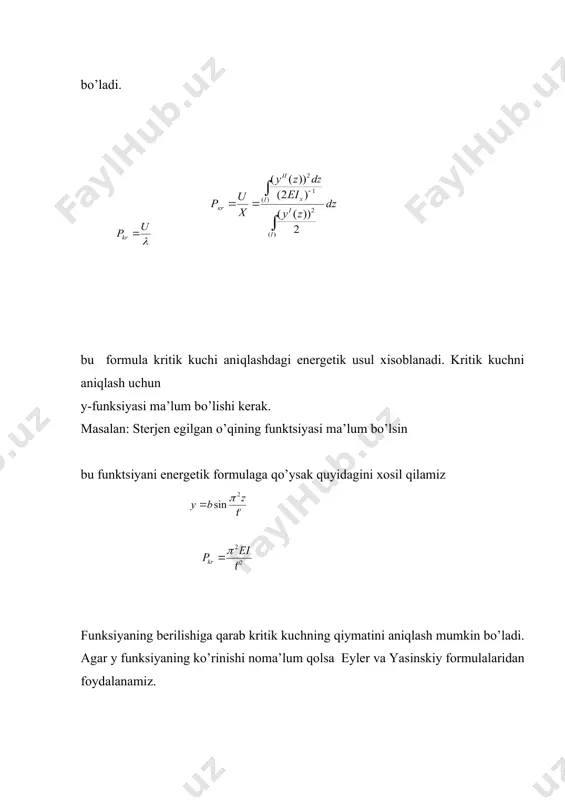 kritik kuchni аniqlаshning energetik usuli - Page 4