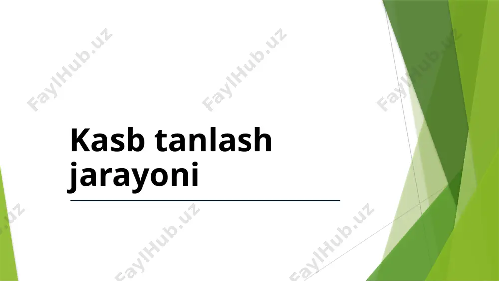 kasb tanlashning usullari - Page 4