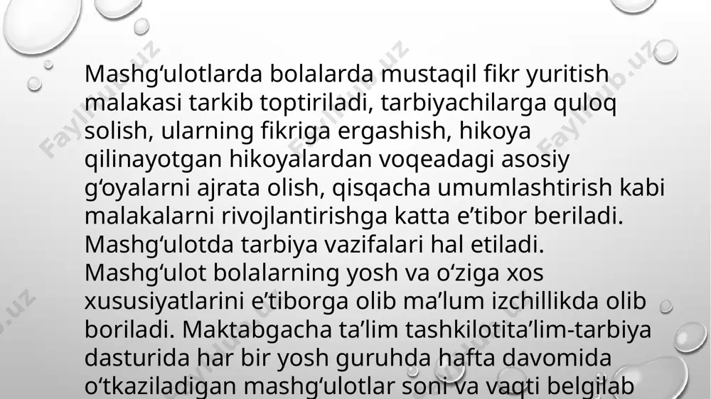 bolalarni maktabga tayyorlashda mashgʻulot - Page 5