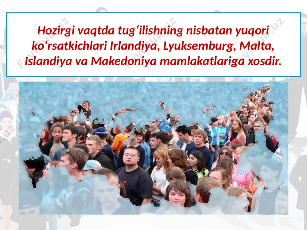 yevropa mamlakatlari aholisi . 9 - sinf - Page 5