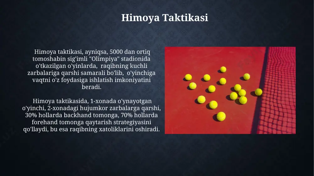 tennis o'yin taktikasining tasnifi - Page 3