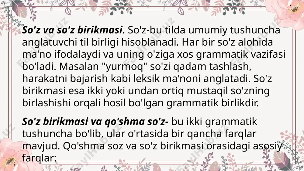 so’z birikmasining unga yondosh birliklardan farqi - Page 4