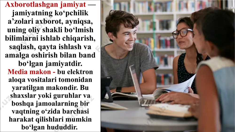 kinmi? yechim “intersu’yektivlik”dir. aslida, bu ma'lum bir mavzu yoki talqin bo'yicha turli tahlilchilar o'rtasida konsensus mavjudligini anglatadi. agar bir nechta odamlar ma'lum bir media mazmunini tushunishning ma'lum bir usuli bo'yicha kelishib olsalar, bu tushunish ancha ishonchli bo'ladi. to'g'ri nazorat va muvozanat mavjud bo'lsa-da, bu sub'ektivlik tizimi xato va noto'g'ri talqinlarning katta qismini oldini oladi. biroq, bu javob hammani ham qoniqtirmaydi. macnamara ma'lumotlariga ko'ra, ko'p odamlar tahlilning sifat usulini "ilmiy bo'lmagan" deb hisoblashadi, chunki u kichik namunalar hajmiga bog'liq (katta ma'lumotlar to'plamiga hikoya yozish qiyin) va topilmalarni takrorlashning potentsial ishonchsizligi. tarkibning mo'ljallangan ma'nosini yoki ehtimoliy ta'sirini aniqlash, ayniqsa statistik ma'lumotlardan foydalanmasdan, qiyin ish ekanligi shubhasiz haqiqatdir. 8 odnoklasniki ijtimoiy tarmog‘i sinfdoshlarni, litsey(kollej) kursdoshlarni, institut(universitet) kursdoshlarni, qarindoshlarni, hamkasblarni xullas yaqin do‘stlarni topib, ular bilan gaplashishga imkon beruvchi ko‘ptillik tarmoqdir bu ijtimoiy tarmoq 2006 yil 4 martta ishga tushgan. uning tuzuvchisi rossiyalik web dasturchi albert popkov hisoblanadi. u londonda istiqomat qiladi. sayt foydalanuvchilarning …