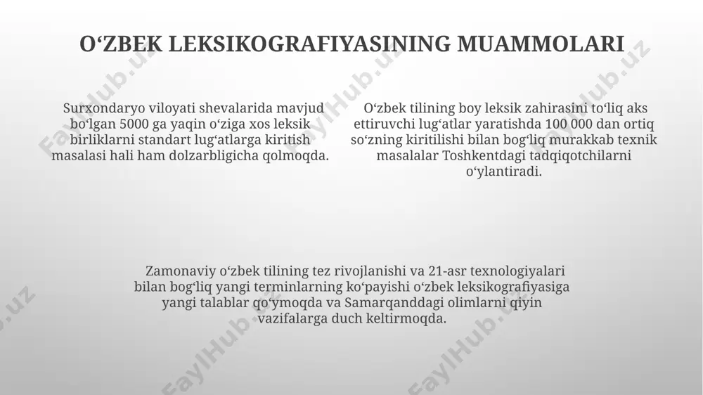 oʻzbek leksikografiyasi va luģatchiligi - Page 4