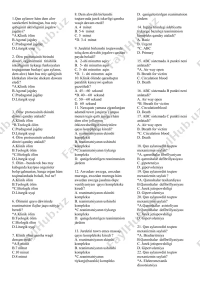 qon aylanıw hám dem alıw xareketleri — DOCX
