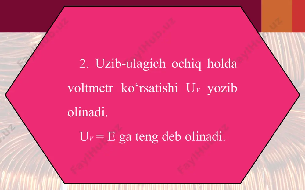 laboratoriya ishi. tok manbayining eyuk va ichki qarshiligini aniqlash 10 - sinf - Page 5