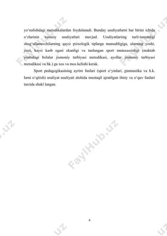 boyitadi; - arxiv materiallari, shaxsiy kuzatish natijalari (kundaliklar, sportchilar va ularning murabbiylarining rejalari, musobaka bayonnomalari, konspektlar, ma’ruza matnlari va h.k.lar) jismoniy tarbiya nazariyasini boyitadi va unga manba bo‘lib xizmat qiladi; - sog‘lom turmush tarzi nazariyasi va amaliyoti tajribalarining nazariy bilimlari, odam ekologiyasi. jumladan, shvetsariyalik demokrat pedagog i.g.pestalotsii tomonidan (1746-1827) bolalar harakat qobiliyatini rivojlantirish uchun tuzilgan jismoniy mashklar tizimida bo‘g‘inlar (sustavnaya) gimnastika umumiy pedagogika nazariyasi ichida alohida o‘rinni egallaydi. xviii asrda anatomlar tomonidan jismoniy mashklar «biomexanika»si bo‘yicha izlanishlar olib borildi, 19 asrda esa jismoniy tarbiya haqida ilmiy- nazariy ishlar vujudga keldi. jamiyat hayotida jismoniy tarbiyaning roli tarbiyaning sinfiy xarakterga ega ekanligi ilmiy asoslandi. tarbiyaning mazmuni ochildi va unda jismoniy tarbiyaning o‘rni hamda shaxsni har tomonlama rivojlantirish yo‘llari aniklandi. aynan shu davrda jismoniy tarbiya nazariyasiga asos solindi deb hisobga olinib, shu soha bo‘yicha ilmiy farazlar va bilimlar to‘planishi orkali mustaqil fan sifatida ajralib chiqdi. to‘rtinchi davr — 19 asrning oxiridan ilmiy va …
