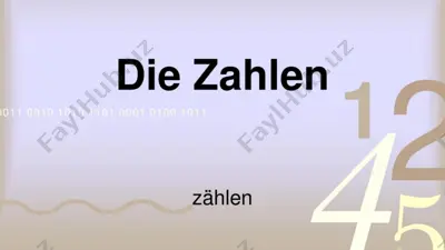 zahlen (die zahlen) — PDF