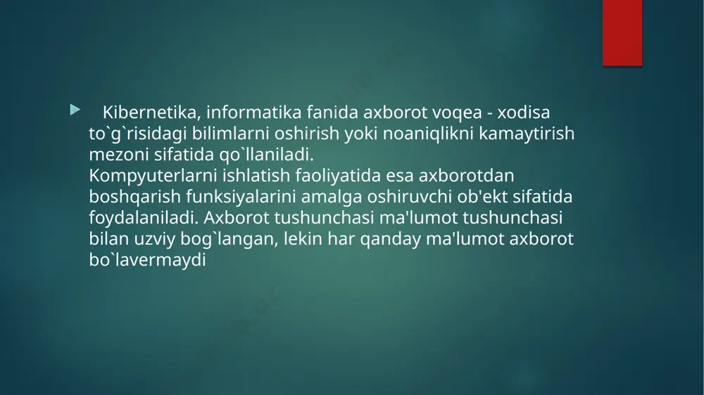 axborat tushunchasi - Page 4