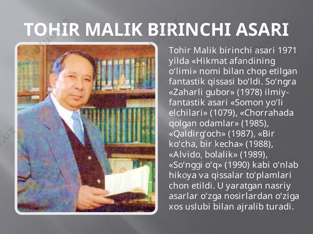 tohir malik va uning “alvido bolalik” qissasi - Page 5