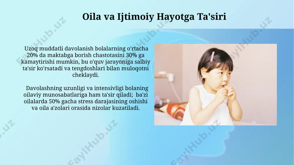 shifoxonada uzoq muddat davolanayotgan bolalar tafsifi - Page 3